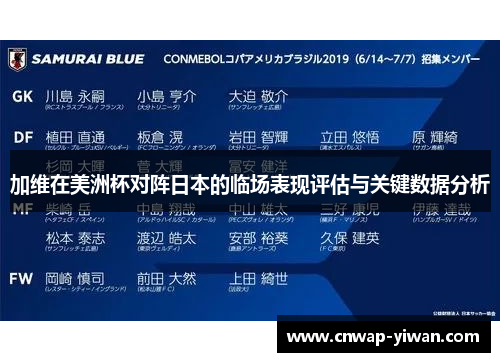 加维在美洲杯对阵日本的临场表现评估与关键数据分析